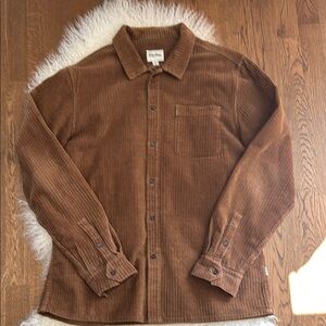Rhythm- Brown Corduroy Shirt